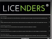 Tablet Screenshot of licenders.blogspot.com