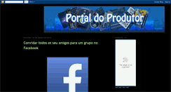 Desktop Screenshot of portaldoprodutor.blogspot.com