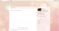 Desktop Screenshot of politely-pink.blogspot.com