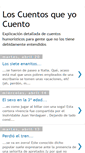 Mobile Screenshot of loscuentosqueyocuento.blogspot.com