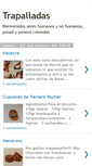 Mobile Screenshot of pitufa-trapalladas.blogspot.com