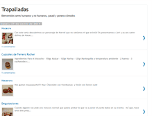 Tablet Screenshot of pitufa-trapalladas.blogspot.com