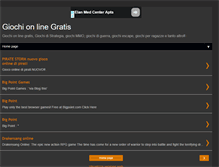 Tablet Screenshot of giochisuinternet.blogspot.com