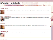 Tablet Screenshot of bloodybruiseblog.blogspot.com