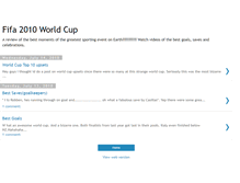 Tablet Screenshot of fifa2010worldcupreview.blogspot.com