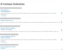 Tablet Screenshot of combate-sindicalista.blogspot.com