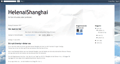 Desktop Screenshot of helenaishanghai.blogspot.com