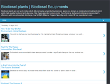Tablet Screenshot of biodieselize-ageratec.blogspot.com