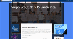 Desktop Screenshot of gruposcoutsantarita.blogspot.com