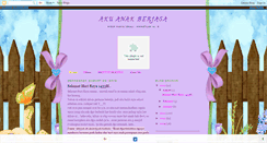 Desktop Screenshot of akuanakberjasa.blogspot.com