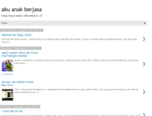 Tablet Screenshot of akuanakberjasa.blogspot.com