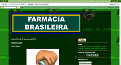 Desktop Screenshot of farmaciabrasileira.blogspot.com