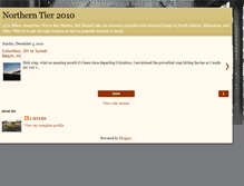 Tablet Screenshot of northerntier2010.blogspot.com