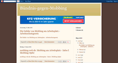 Desktop Screenshot of buendnis-gegen-mobbing.blogspot.com