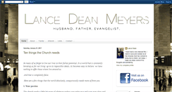 Desktop Screenshot of lancedean.blogspot.com