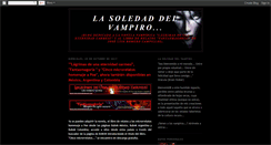 Desktop Screenshot of lasoledaddelvampiro.blogspot.com