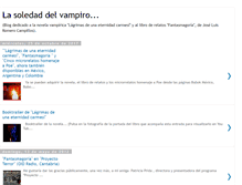 Tablet Screenshot of lasoledaddelvampiro.blogspot.com