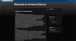 Desktop Screenshot of myfortuneclub.blogspot.com