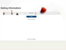Tablet Screenshot of dating-information-sa.blogspot.com