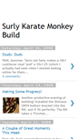 Mobile Screenshot of karatemonkeybuild.blogspot.com