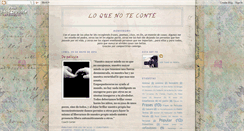 Desktop Screenshot of loquenoteconte.blogspot.com