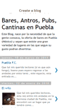 Mobile Screenshot of antrosybarespuebla.blogspot.com