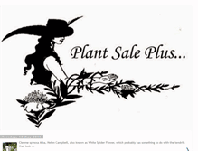 Tablet Screenshot of plantsaleplus.blogspot.com