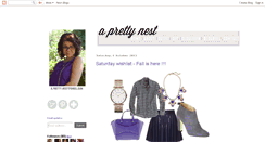 Desktop Screenshot of a-pretty-nest.blogspot.com