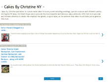 Tablet Screenshot of cakesbychristineny.blogspot.com