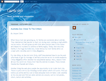 Tablet Screenshot of cairns-info.blogspot.com