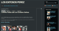 Desktop Screenshot of losexitososperez.blogspot.com