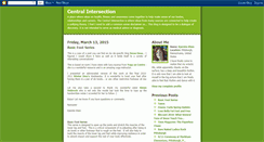 Desktop Screenshot of centralintersection.blogspot.com