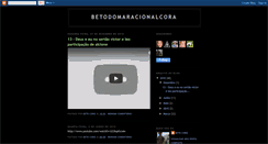 Desktop Screenshot of betodomaracimalcora.blogspot.com