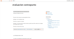 Desktop Screenshot of blogcontrapunto.blogspot.com