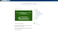 Desktop Screenshot of diabolicalplan.blogspot.com