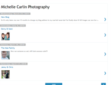 Tablet Screenshot of michellecarlinphotography.blogspot.com