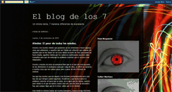 Desktop Screenshot of elblogdelos7.blogspot.com