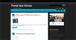 Desktop Screenshot of portaldosdrives.blogspot.com