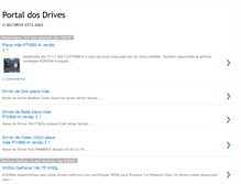 Tablet Screenshot of portaldosdrives.blogspot.com