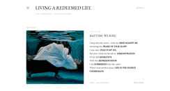 Desktop Screenshot of livingaredeemedlife.blogspot.com