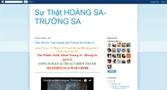 Desktop Screenshot of hoangsatruongsavn.blogspot.com