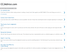 Tablet Screenshot of ccjadvice.blogspot.com