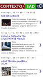 Mobile Screenshot of contextoead.blogspot.com