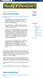 Mobile Screenshot of hardyperennial.blogspot.com