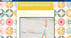 Desktop Screenshot of camimarianophotography.blogspot.com