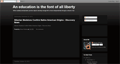 Desktop Screenshot of fontofliberty.blogspot.com