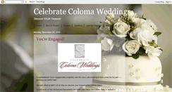 Desktop Screenshot of colomaweddings.blogspot.com