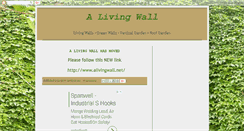 Desktop Screenshot of alivingwall.blogspot.com