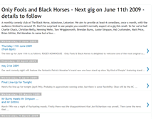 Tablet Screenshot of onlyfoolsandblackhorses.blogspot.com