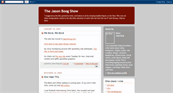 Desktop Screenshot of jasonboogshow.blogspot.com